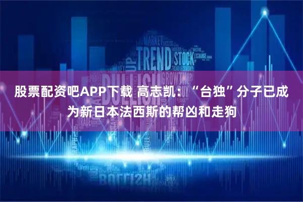 股票配资吧APP下载 高志凯：“台独”分子已成为新日本法西斯的帮凶和走狗