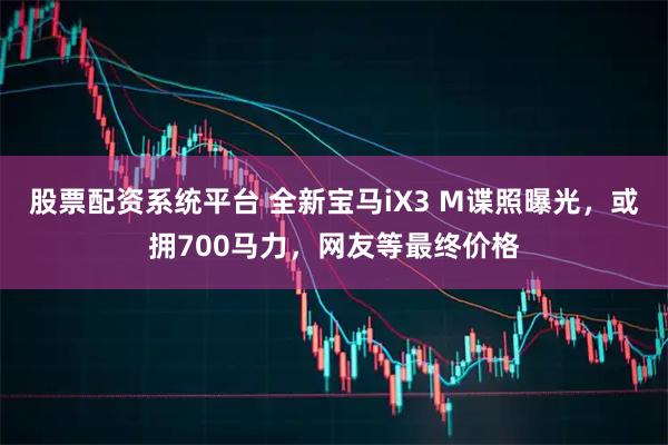 股票配资系统平台 全新宝马iX3 M谍照曝光，或拥700马力，网友等最终价格